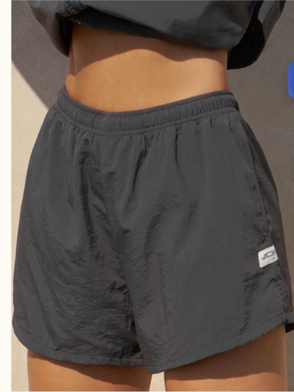 Joah Brown Charcoal Women's Athletic Shorts jet